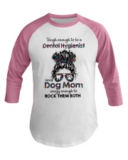 dental hygienist Baseball Tee tile