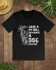 Save A Pit Bull - Style 1 Classic T-Shirt lifestyle-mens-crewneck-front-18