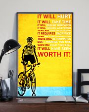 Bicycle it will hurt it will take time poster 11x17 Poster lifestyle-poster-2
