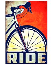 Bicycle ride poster 11x17 Poster front