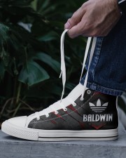 TCH11AF01 BALDWIN Men's High Top White Shoes aos-complex-men-white-top-shoes-lifestyle-06