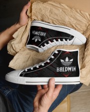 TCH11AF01 BALDWIN Men's High Top White Shoes aos-complex-men-white-top-shoes-lifestyle-11