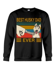 Best Husky Dad Ever Crewneck Sweatshirt thumbnail