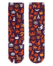 Halloween Socks Crew Length Socks front