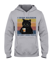 I Drink Bourbon Hooded Sweatshirt thumbnail