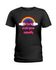 Rainbow Love Ladies T-Shirt thumbnail