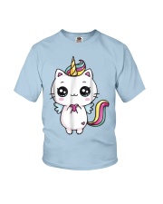 Caticorn Meowgical Rainbow T Shirt Cat Kittycorn U Youth T-Shirt thumbnail