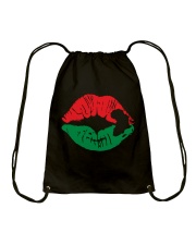 BLACK LIP Drawstring Bag thumbnail