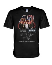 TESLA 40 YEARS V-Neck T-Shirt thumbnail
