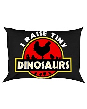 I Raise Tiny Dinosaurs Chicken Rectangular Pillowcase tile