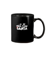 Full Time Santa Funny Christmas T Shirt For Postal Mug thumbnail