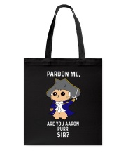 Hamilton Pardon Me Tote Bag tile