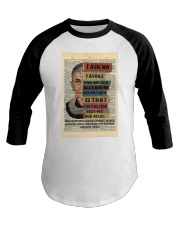 RBG I Ask No Favors For My Sex Baseball Tee tile