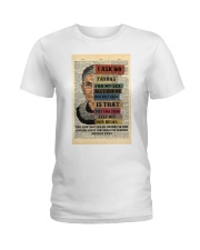 RBG I Ask No Favors For My Sex Ladies T-Shirt tile