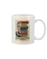 RBG I Ask No Favors For My Sex Mug tile