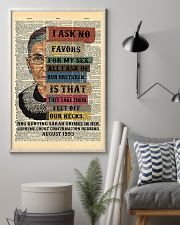 RBG I Ask No Favors For My Sex 11x17 Poster lifestyle-poster-1