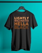 Lightly Melanated Hella Black Classic T-Shirt lifestyle-mens-crewneck-front-3