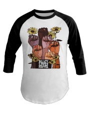 Black Lives Matter Baseball Tee tile