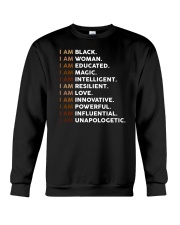 I Am Black I Am Woman Crewneck Sweatshirt tile