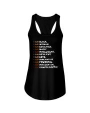 I Am Black I Am Woman Ladies Flowy Tank tile