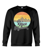 Be A Nice Human Crewneck Sweatshirt tile