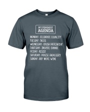 My Feminist Agenda Classic T-Shirt front
