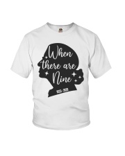 RBG When There Are Nine Youth T-Shirt tile