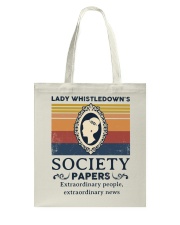 Lady Whistledown Tote Bag tile