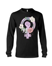 Flowery Feminist Long Sleeve Tee tile