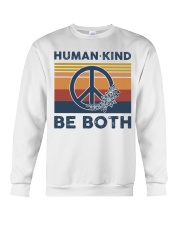 Human - Kind Be Both Retro Crewneck Sweatshirt tile