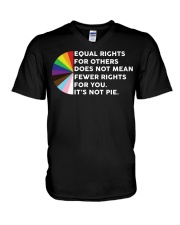 Equal Rights For Others Does Not Mean Fewer Rights V-Neck T-Shirt tile