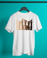 Be Kind ASL Classic T-Shirt lifestyle-mens-crewneck-front-3