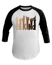 Be Kind ASL Baseball Tee tile