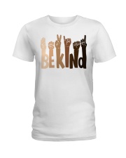 Be Kind ASL Ladies T-Shirt tile