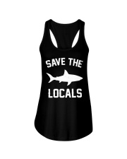 Shark - Save The Locals Ladies Flowy Tank tile