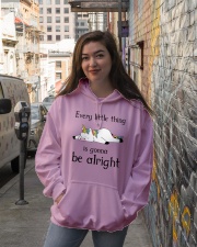 Unicorn - Every Little Thing Is Gonna Be Alright Hooded Sweatshirt lifestyle-unisex-hoodie-front-1