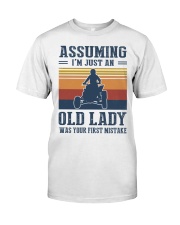 Assuming I'm Just An Old Lady - Quad Motocross Classic T-Shirt tile