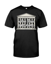 RBG When There Are Nine Court House Premium Fit Mens Tee tile