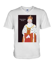 Hamilton King George 3rd V-Neck T-Shirt tile