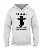CLAWS - Cat Lovers Against White Supremacy Hooded Sweatshirt tile