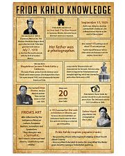 Frida Kahlo Knowledge 11x17 Poster front