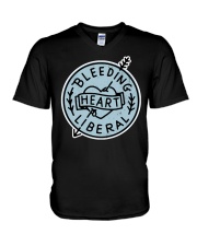 Bleeding Heart Liberal V-Neck T-Shirt tile