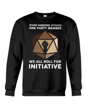 When Someone Attacks One Party Member Crewneck Sweatshirt tile