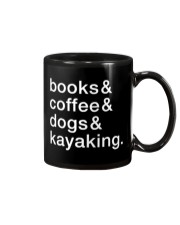 Books Coffee Dogs Kayaking Mug tile