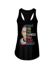 Fight For The Things You Care About Ladies Flowy Tank tile