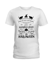 When Black Cats Prowl Ladies T-Shirt tile