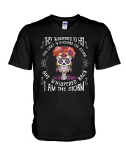 Frida Kahlo - I Am The Storm V-Neck T-Shirt thumbnail