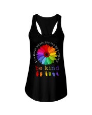 In A World Where You Can Be Anything - Be Kind Ladies Flowy Tank tile
