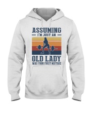 Assuming I'm Just An Old Lady - Weightlifting Hooded Sweatshirt tile