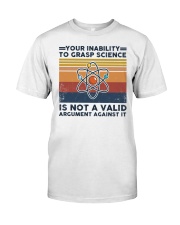 Your inability to grasp science Premium Fit Mens Tee tile